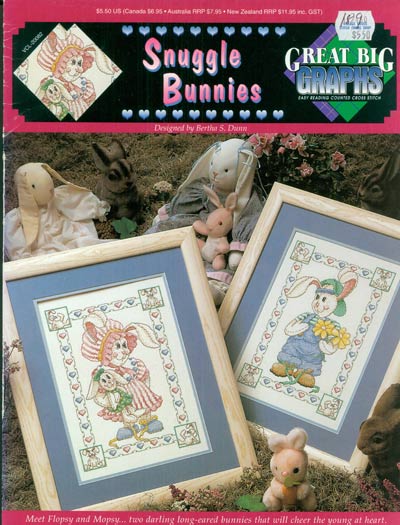 Snuggle Bunnies Cross Stitch Leaflet