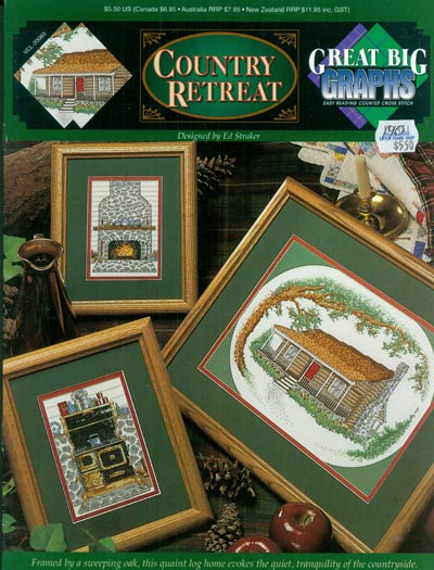 Country Retreat Cross Stitch Leaflet