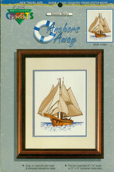 Anchors Away Cross Stitch Leaflet