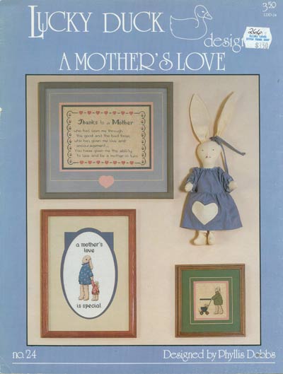A Mother's Love Cross Stitch Leaflet