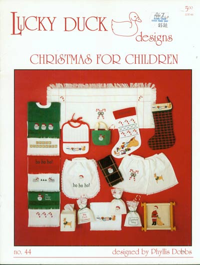 Christmas For Children Cross Stitch Leaflet