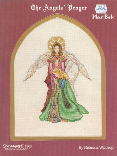 The Angel's Prayer Cross Stitch Leaflet