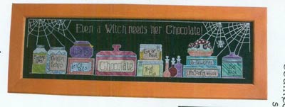 The Witch's Pantry Cross Stitch Leaflet