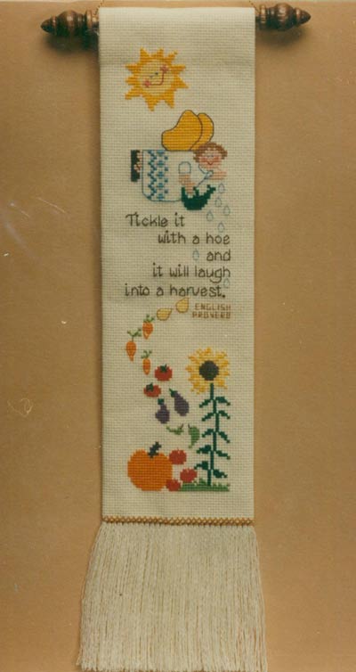 Tickle  A Harvest Banner Cross Stitch Leaflet