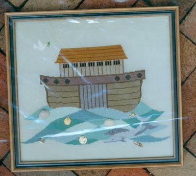 Noah's Ark Cross Stitch Leaflet