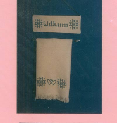 Wilkum Cross Stitch Leaflet