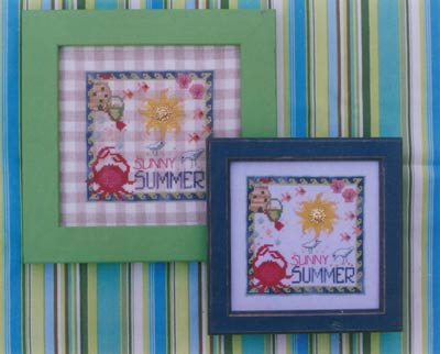 Sunny Summer Cross Stitch Leaflet