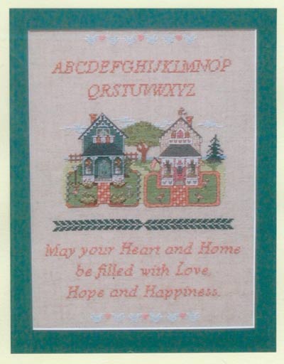 Cape Cod Cottages Cross Stitch Leaflet