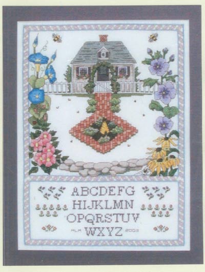 Cape Cod Garden Cross Stitch Leaflet