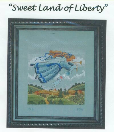 Sweet Land of Liberty Cross Stitch Leaflet