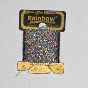 Rainbow Blending Thread: Multi White  Cross Stitch Thread