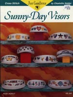 Sunny Day Visors Cross Stitch