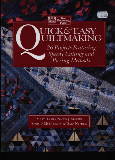 Quick and Easy Quiltmaking Cross Stitch