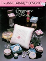 Champagne and Roses Cross Stitch