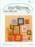 Crows and Candy Canes Cross Stitch