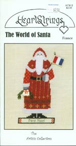 The World of Santa - France Cross Stitch