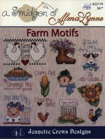 A Smidgen of Alma Lynne: Farm Motifs Cross Stitch