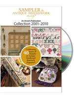 Sampler and Antique Needlework Quarterly Collection 2001-2010 Cross Stitch