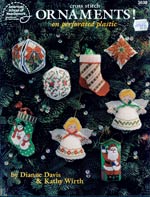 Ornaments! On perforated plastic Cross Stitch