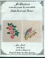 State Bird and Flower Cross Stitch