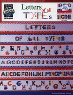 Letters Of All Types Cross Stitch