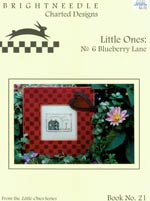 Little Ones: No. 6 Blueberry Lane Cross Stitch