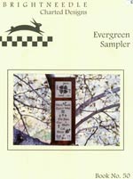 Evergreen Sampler Cross Stitch