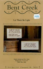 Let There Be Light Cross Stitch