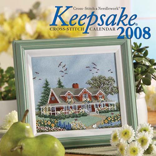 Cross Stitch and Needlework Keepsake Calendar 2008 Cross Stitch