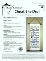 Cheat the Devil Cross Stitch