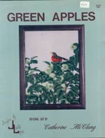 Green Apples Cross Stitch