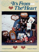 It's From The Heart Cross Stitch