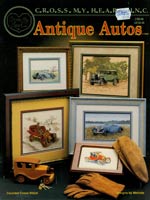 Antique Autos Cross Stitch