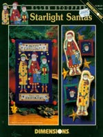 Starlight Santas Cross Stitch