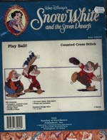 Snow White Kit Play Ball! Cross Stitch