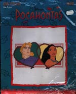 Pocahontas Hearts Kit Cross Stitch