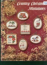 Country Christmas Miniatures Cross Stitch