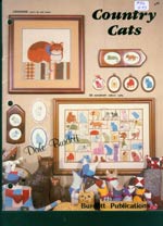 Country Cats Cross Stitch