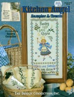 Kitchen Angel Sampler and Towels Cross Stitch