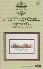 Little Things Count - Day After Day Cross Stitch