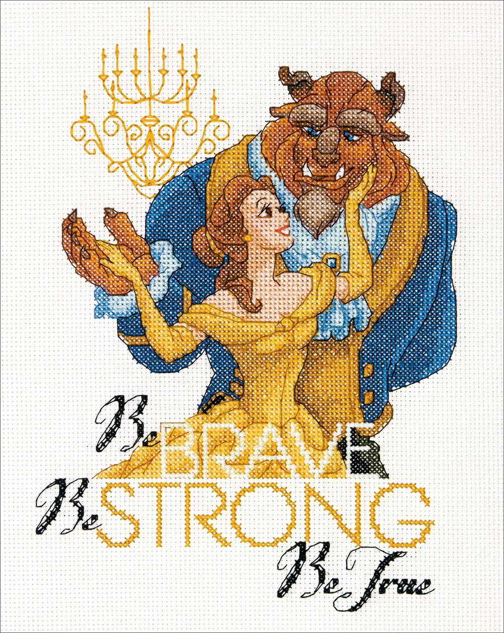 Disney Princess Cross Stitch Kit - Be Brave by Dimensions Cross Stitch