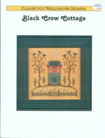 Black Crow Cottage Cross Stitch