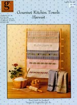 Gourmet Kitchen Towels: Harvest Cross Stitch