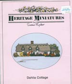 Heritage Miniatures - Dahlia Cottage Cross Stitch