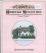 Heritage Miniatures - Honeysuckle Cottage Cross Stitch