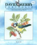 David Merry Portfolio - Blue Tit Cross Stitch