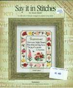 Say it in Stitches - Summer Cross Stitch