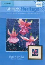 Simply Heritage - Mini Fuchsia Cross Stitch