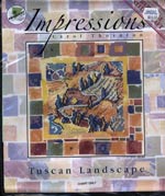 Tuscan Landscape Cross Stitch