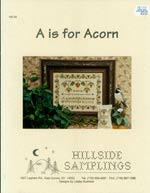 A is for Acorn Cross Stitch